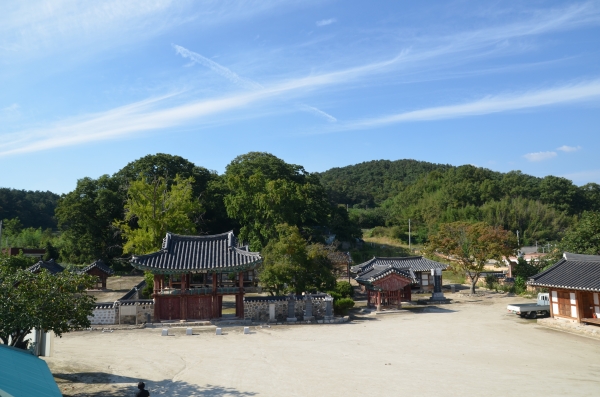 세계문화유산 등재가 유력해진 전라북도 정읍의 '무성서원' 전경