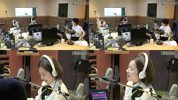 사진=MBC FM4U '정오의 희망곡 김신영입니다' 보이는라디오 갈무리.