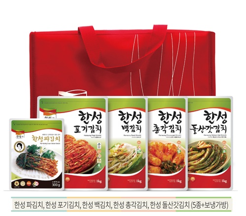 한성식품, 김치 설선물세트.사진=한성식품 제공