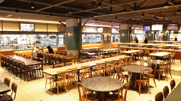 최근 새로 오픈한 행담도휴게소 하행선 식당가. 사진=CJ프레시웨이 제공.