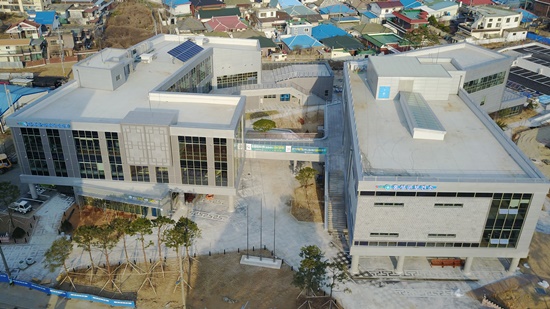 홍성읍행정복지센터 및 보건소 전경.  사진=홍성군 제공