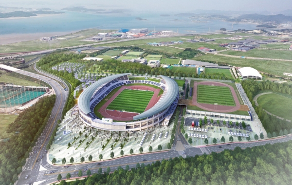 목포시, 2022년 전국체육대회 2023년으로 순연(조감도).