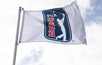 PGA 투어 깃발. 사진= PGA 투어 인터넷 홈페이지 캡처.