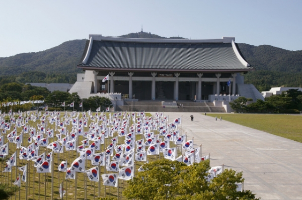 광복 75주년을 맞이해 캠페인을 진행하는 독립기념관