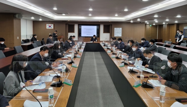 천안시 민·관 산업단지 협업체계 운영회의 모습