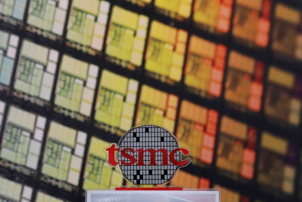 전 세계 파운드리 기업 1위인 대만 TSMC의 로고. 사진=로이터/연합뉴스
