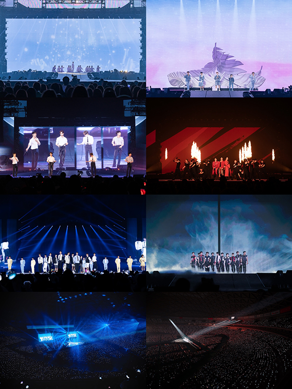 그룹 세븐틴 일본 나고야 돔 콘서트. 사진= 플레디스 엔터테인먼트, 하이브 재팬.