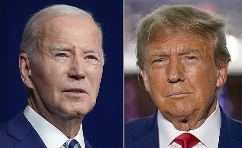 11월 미국 대선에서 '리턴매치'가 유력한 조 바이든 대통령(왼쪽)과 도널드 트럼프 전 대통령. 사진=연합뉴스